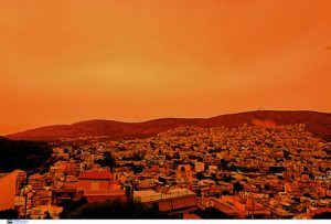 Ερημική σκόνη καλύπτει τη χώρα: Ποιες περιοχές πλήττονται – Live χάρτης του φαινομένου
