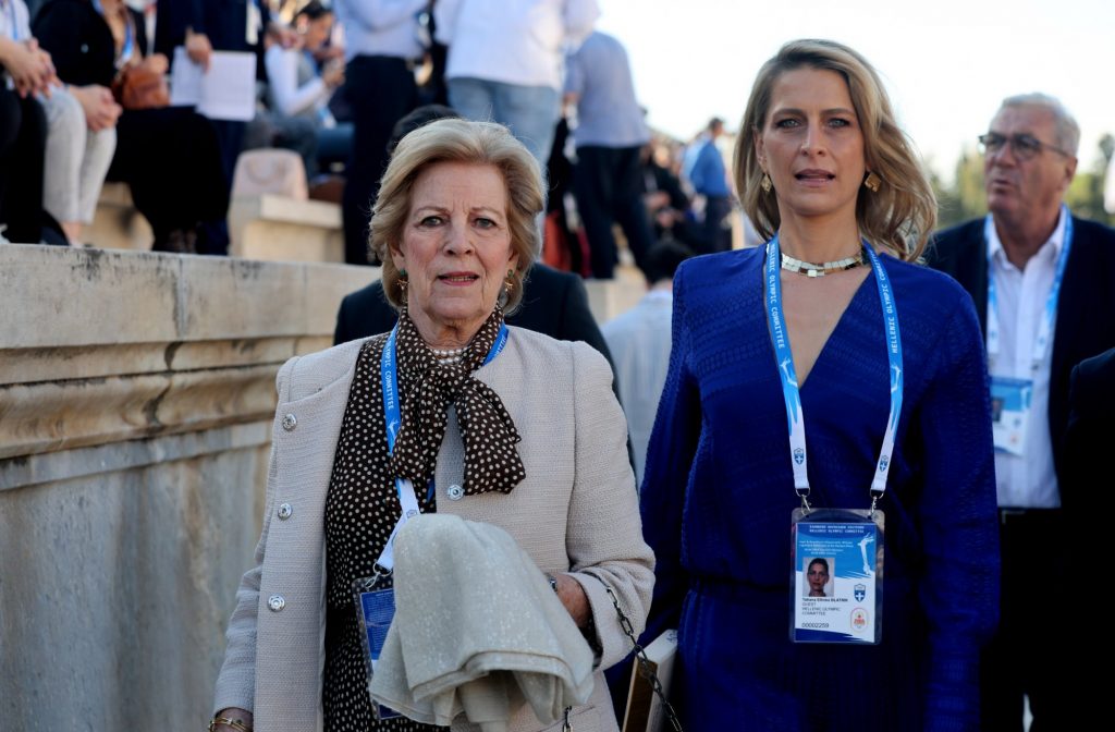 Τατιάνα Μπλάτνικ: Στο Καλλιμάρμαρο με την Αννα Μαρία έπειτα από το διαζύγιο της με τον Νικόλαο