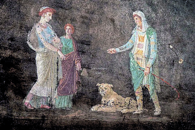 Η Πομπηία έκρυβε την Ωραία Ελένη