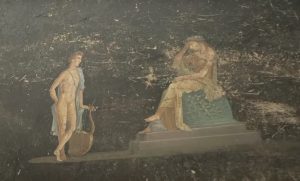 Πομπηία: Στο «φως» η μαύρη αίθουσα – Τοιχογραφίες της Ωραίας Ελένης και του Πάρη από τον Τρωικό Πόλεμο