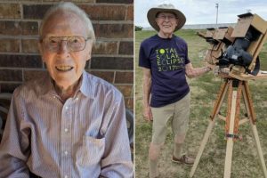 Άνδρας 105 ετών κυνηγάει ηλιακές εκλείψεις – Eνθουσιασμένος που θα δει την… 13η της ζωής του