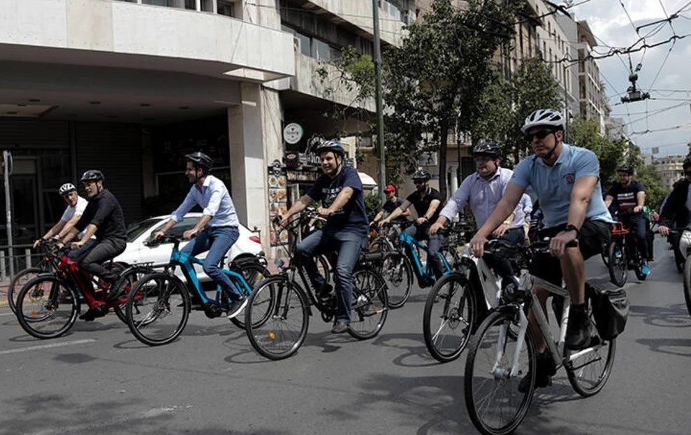 «Πάμε με ποδήλατο, Δήμαρχε» για… καλύτερες πόλεις