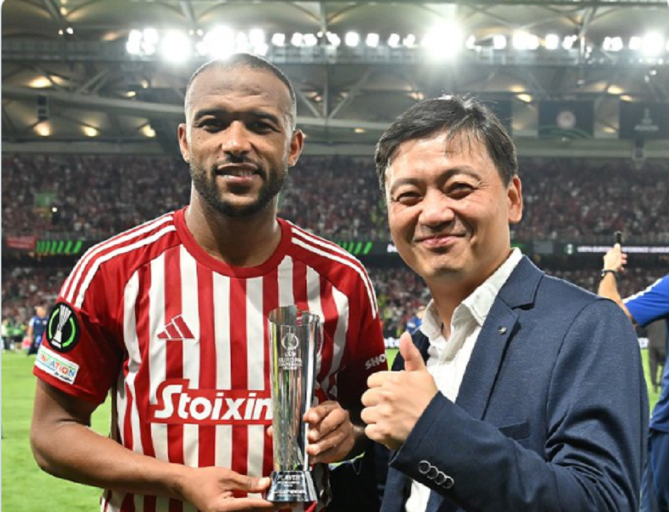 Conference League: Ο Ελ Κααμπί MVP του τελικού (pic+vid)