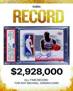 Η πανάκριβη κάρτα Τζόρνταν!