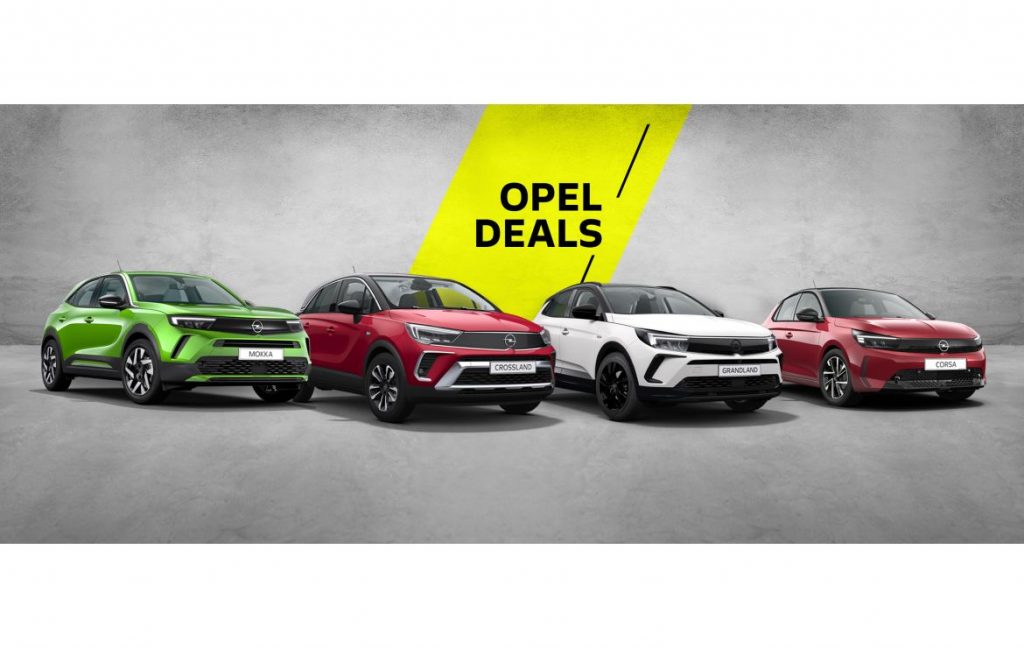 Με το πρόγραμμα OPEL DEALS τα μοντέλα της γίνονται ακόμη πιο προσιτά