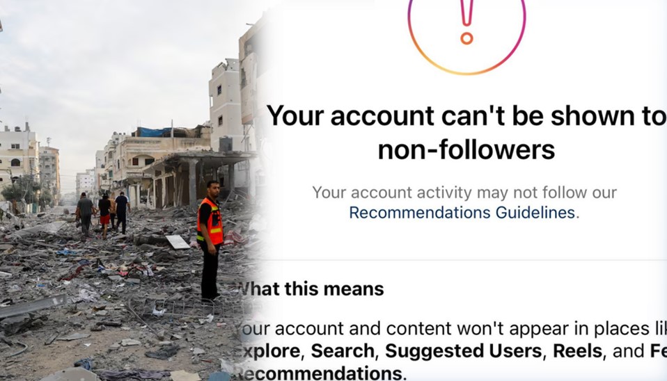 «Your story was removed!» – Η META φροντίζει να σιωπά τις φιλοπαλαιστινιακές φωνές