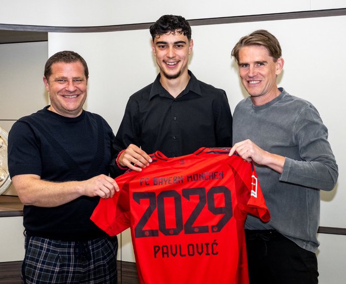 Μπάγερν: Νέο συμβόλαιο σε Πάβλοβιτς – Τον «έδεσε» μέχρι το 2029 (pic+vid)