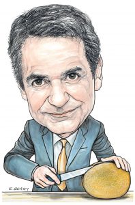 Το σκίτσο της Εφης Ξένου για τα ΝΕΑ 3/7/2024