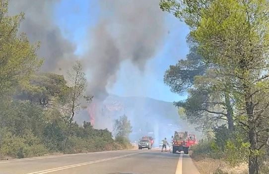 Μαίνεται το πύρινο μέτωπο στο Σοφικό Κορινθίας – Στο νοσοκομείο με εγκαύματα τρεις πυροσβέστες
