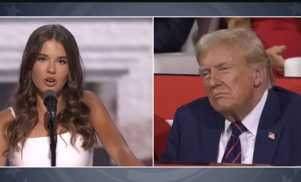 ΗΠΑ: Στο «παιχνίδι» και η 17χρονη εγγονή του Τραμπ – «Τον έβαλαν στην κόλαση και αυτός στέκεται ακόμα όρθιος»