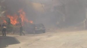 Μεγάλη φωτιά στην Πάτρα – Εκκενώνεται το Καραμανδάνειο, μήνυμα του 112