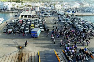 Κυκλοφοριακή συμφόρηση στα νησιά