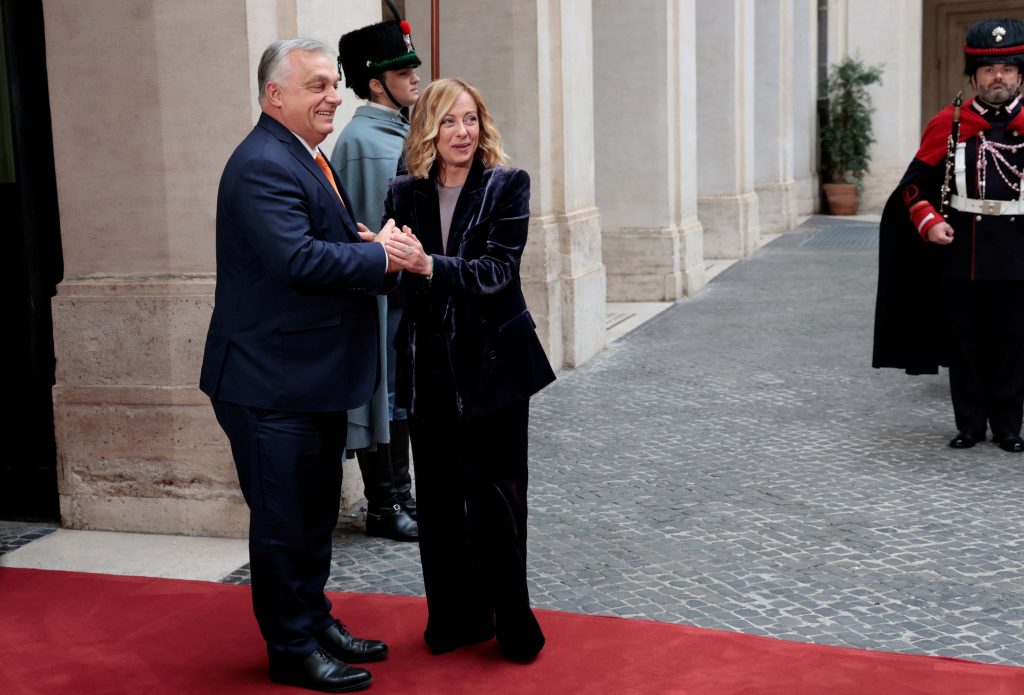Μελόνι και Όρμπαν δεσμεύονται για βαθύτερη συνεργασία σε Μεταναστευτικο και Ουκρανια