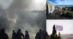 «Πλημμύρισε» το Σύνταγμα – Τα ΜΑΤ διέλυσαν τη μεγαλειώδη συγκέντρωση για τα Τέμπη – Όλα όσα συνέβησαν