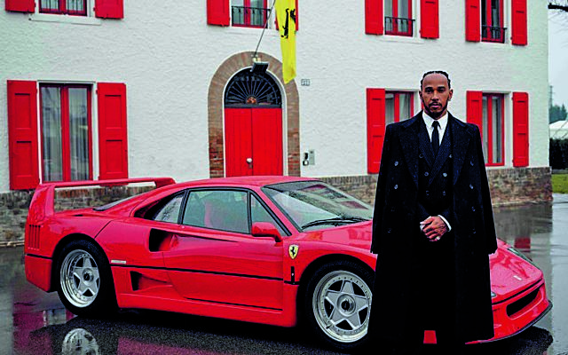 Πρώτη μέρα ως πιλότος της Ferrari