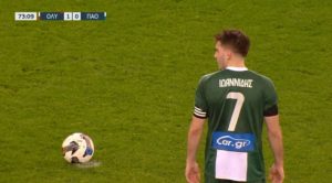 Ο Παναθηναϊκός ισοφάρισε τον Ολυμπιακό με πέναλτι του Ιωαννίδη