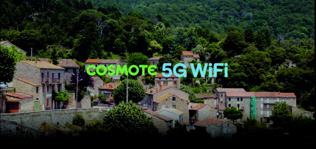 COSMOTE 5G WiFi:Το internet που φτάνει παντού