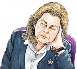 Το σκίτσο της Εφης Ξένου για τα ΝΕΑ 15/1/2025