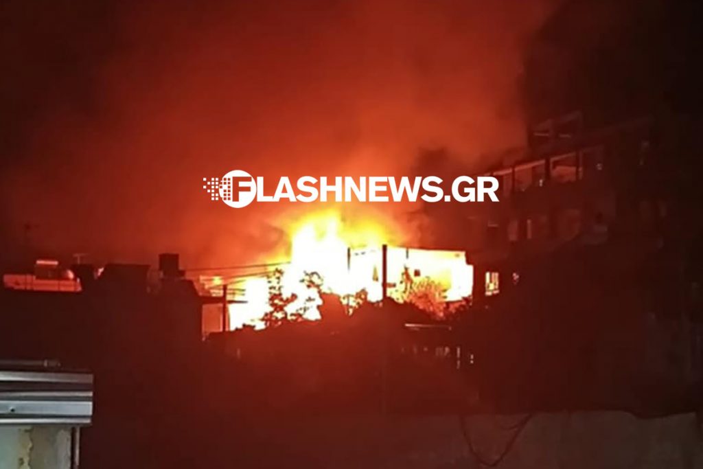 Χανιά: Μεγάλη φωτιά στην Παρηγοριά – Σπίτι κάηκε ολοσχερώς