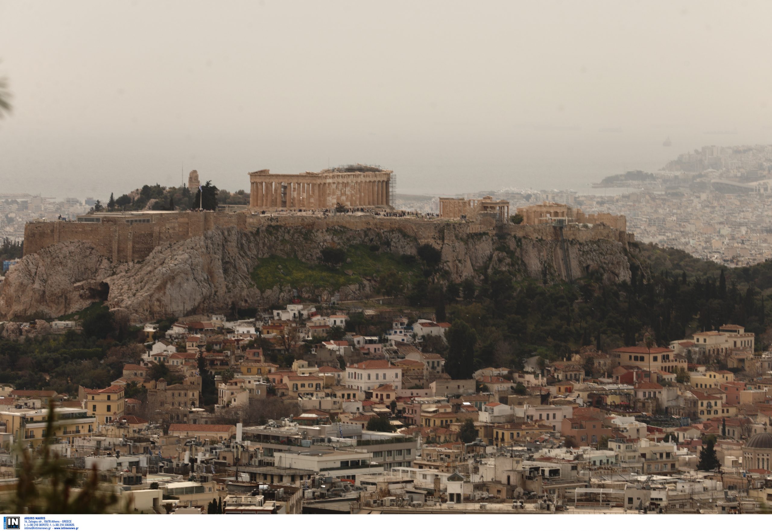 Υποχωρεί η αφρικανική σκόνη - Χάρτης με τις υψηλές συγκεντρώσεις