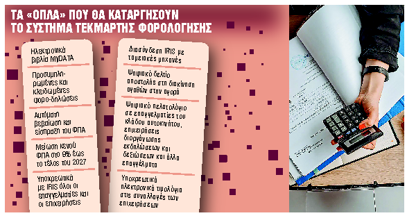 Τεκμήρια: Καταργούνται σε δύο φάσεις