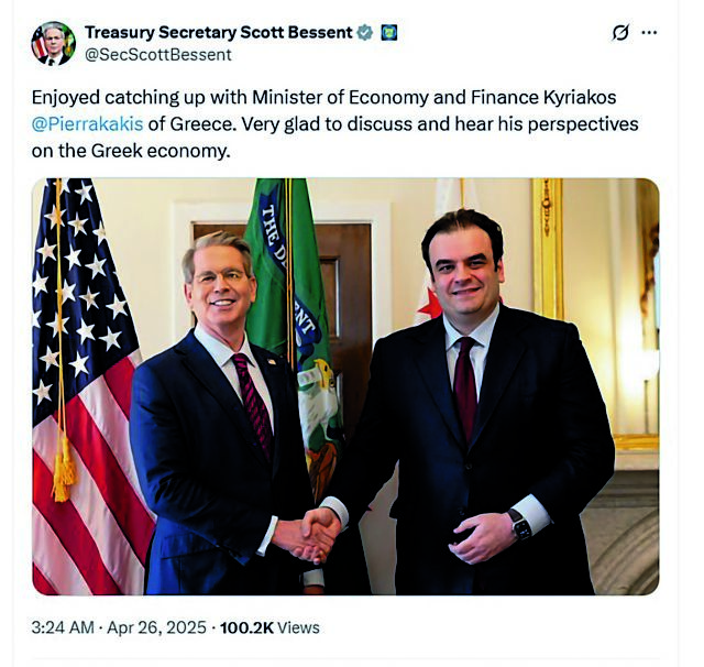 Οι γνωστές και άγνωστες επαφές Πιερρακάκη