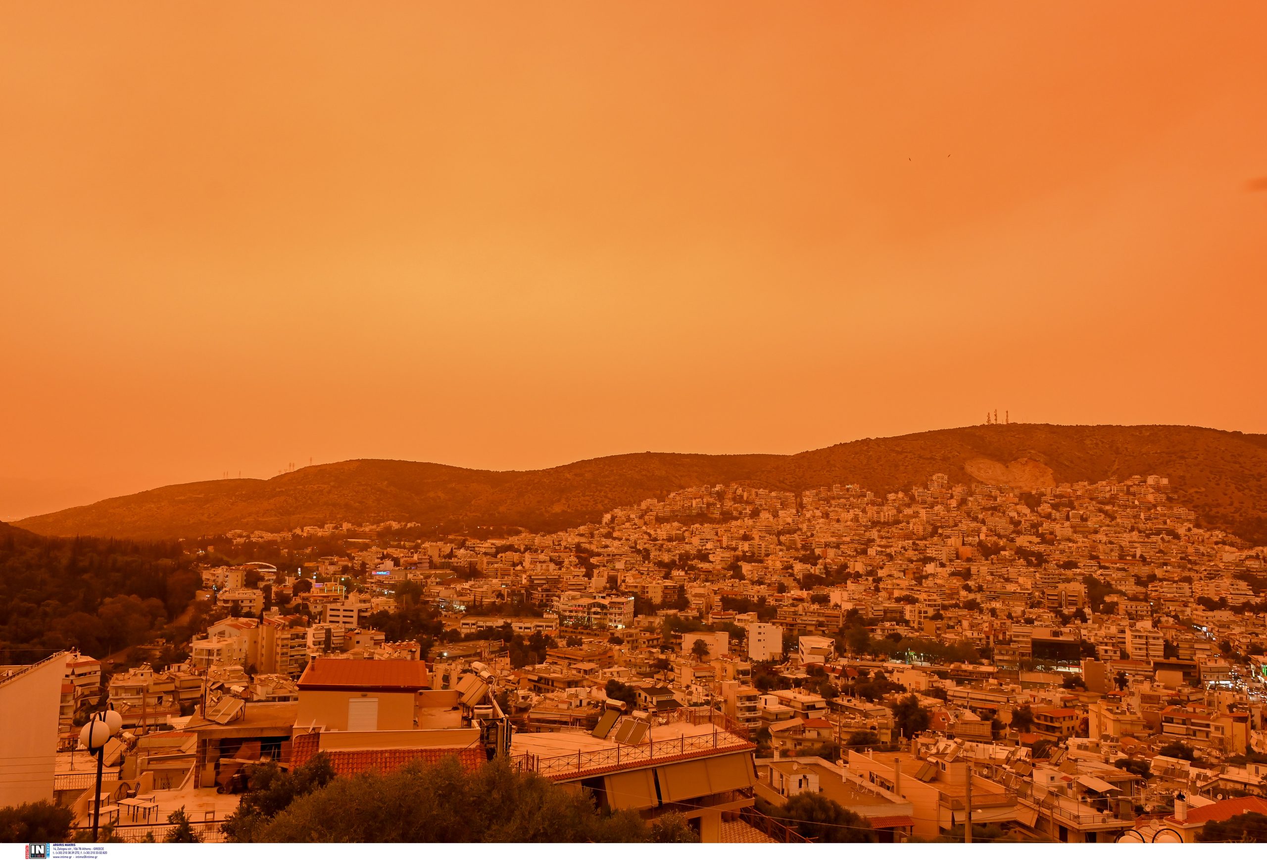 Θερμοκρασία στους 30 βαθμούς και αφρικανική σκόνη