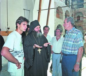Ο Μητσοτάκης στο Αγιον Ορος: Υποδοχή με μηνύματα