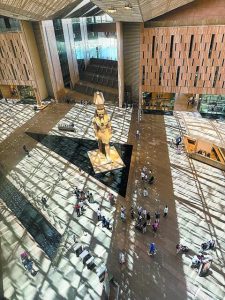 Μεγάλο Αιγυπτιακό Μουσείο: Διαρροή μετά από βροχή στην αίθουσα του αγάλματος Ραμσή Β΄ (video)