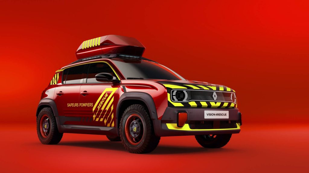 Το Renault vision 4rescue είναι ένα όχημα άμεσης επέμβασης …τσέπης