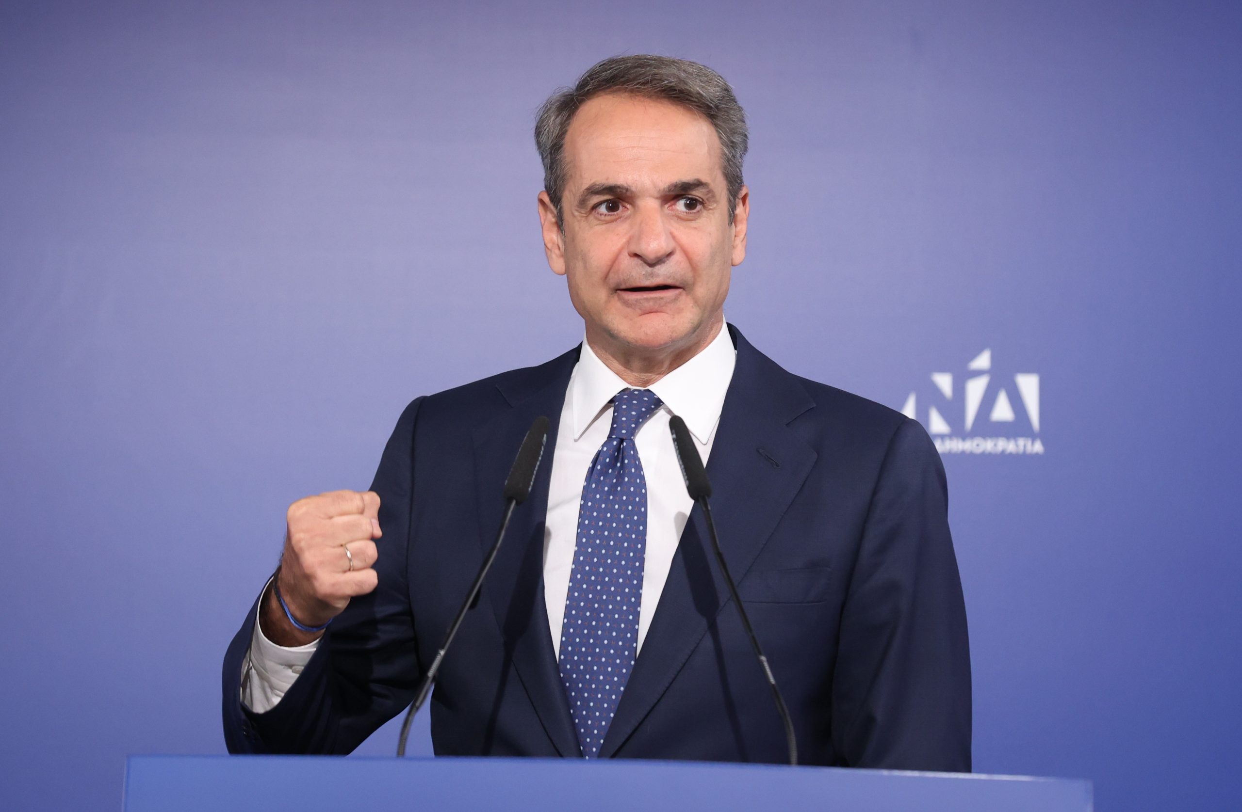 Μητσοτάκης: «Θα ζητήσουμε ισχυρή εντολή για μία γόνιμη τρίτη θητεία»