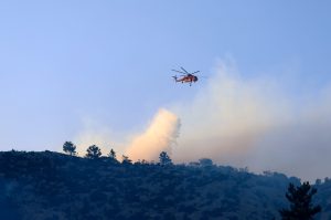 Φωτιά στην Χλόη Ροδόπης – Αυξήθηκαν τα εναέρια μέσα