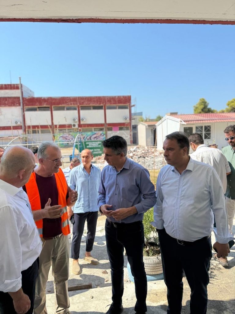 Αναβαθμίζονται τα σχολεία της Αιτωλοακαρνανίας – Αυτοψία Παπαθανάση και Δήμα