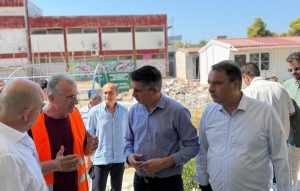 Αναβαθμίζονται τα σχολεία της Αιτωλοακαρνανίας – Αυτοψία Παπαθανάση και Δήμα