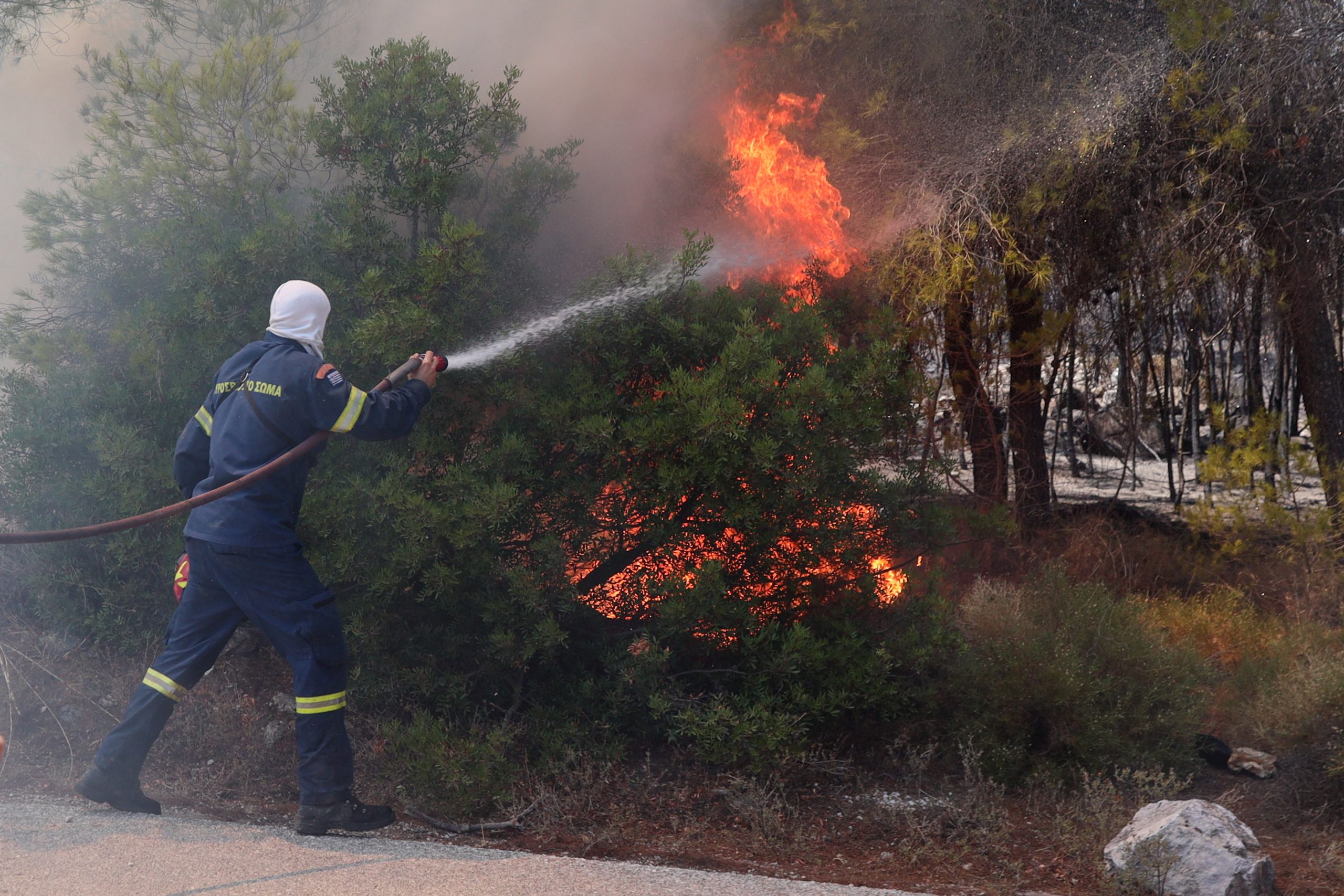 Πολύ υψηλός κίνδυνος πυρκαγιάς σήμερα (11/8) σε επτά περιοχές - Ο χάρτης