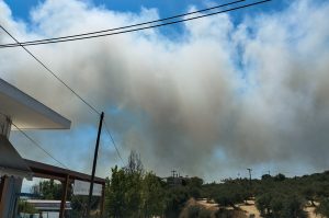 Φωτιά στη Σταμνά Μεσολογγίου – Ήχησε 112