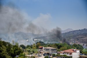 Σε εξέλιξη με ψηφιακά μέσα η καταγραφή των ζημιών από την πυρκαγιά σε Πρέβεζα και Άρτα
