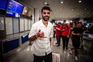 Ο Μεχντί Ταρέμι στην Αθήνα για τον Ολυμπιακό