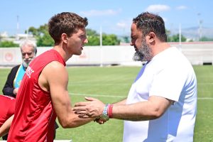 ΠΑΕ Ολυμπιακός: Τελέστηκε ο ετήσιος Αγιασμός στο Ρέντη παρουσία του Βαγγέλη Μαρινάκη