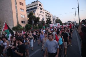 Συγκεντρώσεις για την Παλαιστίνη σε όλη την Ελλάδα την Κυριακή 10 Αυγούστου