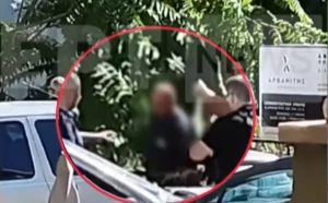 Βίντεο ντοκουμέντο από τη στιγμή της σύλληψης του 40χρονου συζυγοκτόνου στο Βόλο