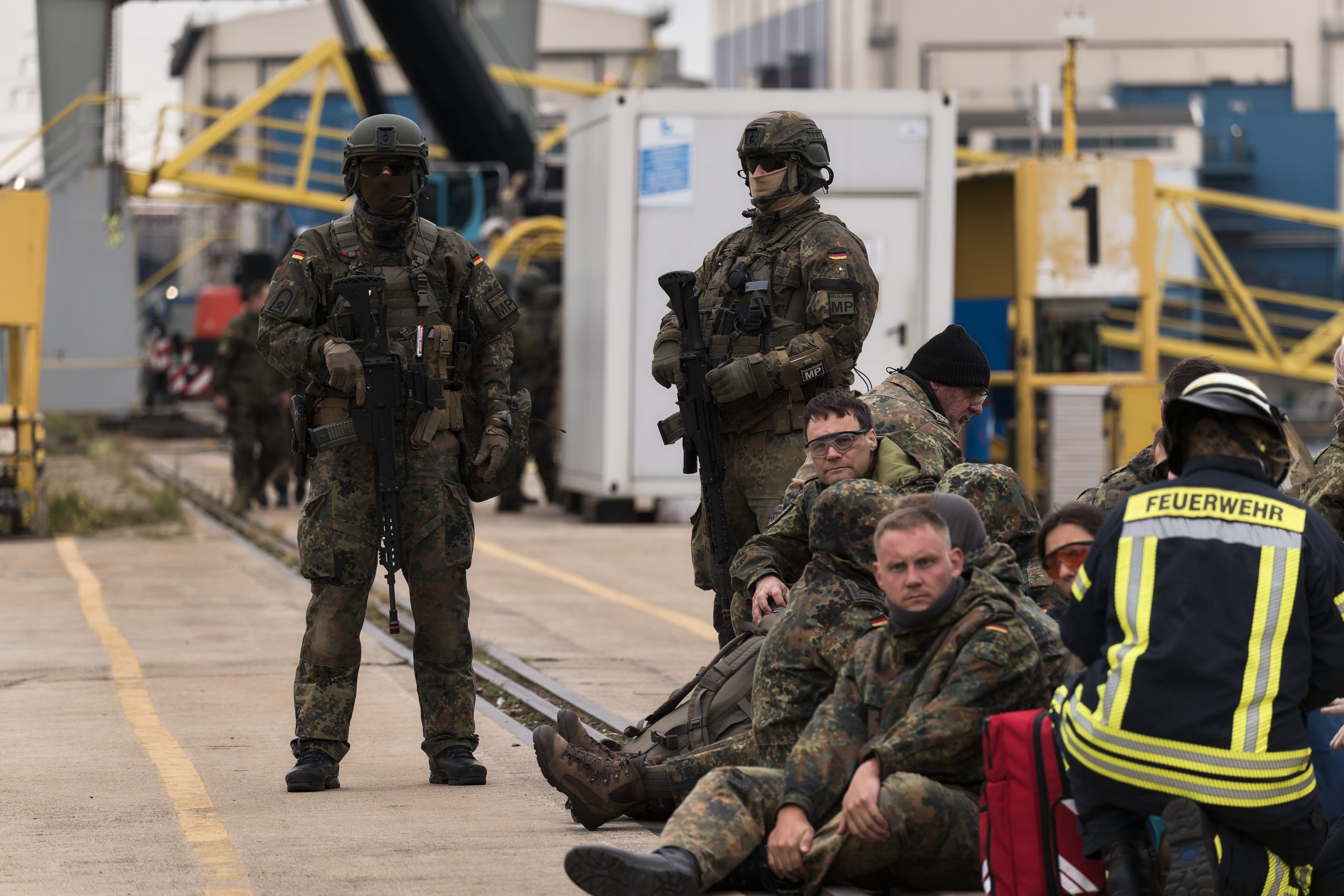 Γερμανία: Σε εξέλιξη μεγάλη στρατιωτική άσκηση στο Αμβούργο