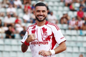 H ενδεκάδα του Ολυμπιακού απέναντι στον Πανσερραϊκό