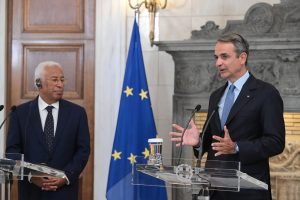 Οι δηλώσεις Κ. Μητσοτάκη – Aντ. Kόστα στο Μέγαρο Μαξίμου