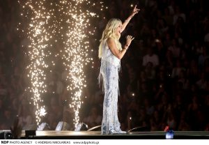 «Μπράβο σας ρε παιδιά!»: Το μήνυμα της Άννας Βίσση στην Εθνική μπάσκετ από το Καλλιμάρμαρο (video)