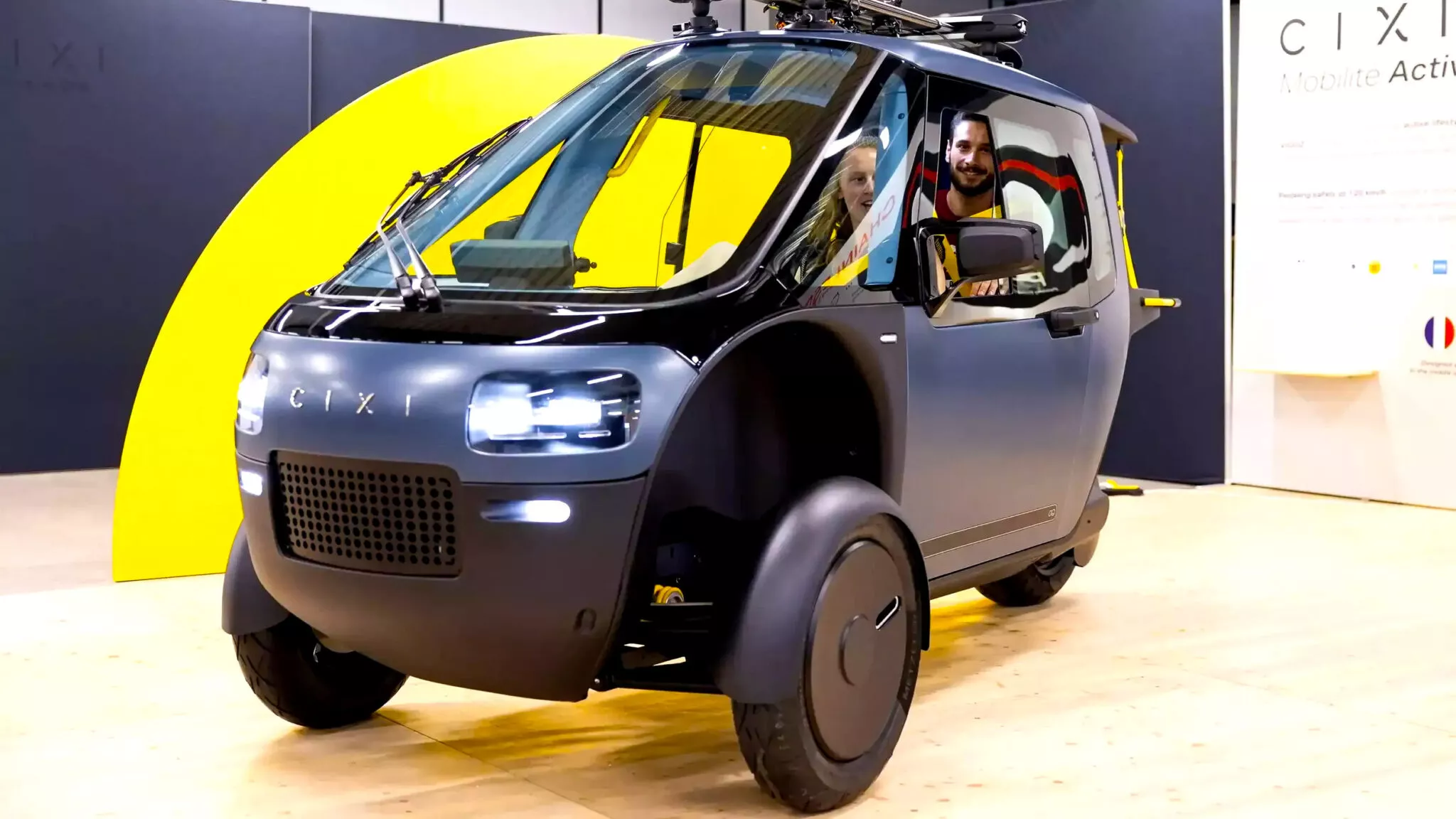 Cixi Vigoz: Το αυτοκίνητο...ποδήλατο που τρέχει με 120χλμ/ώρα