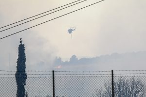 Φωτιά στα Βασιλικά Φαρσάλων στη Λάρισα – Ήχησε το 112