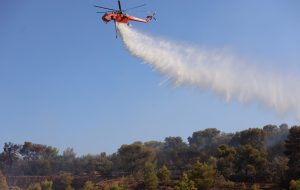 Φωτιά τώρα στον Μελιγαλά – Στη μάχη επίγειες και εναέριες δυνάμεις