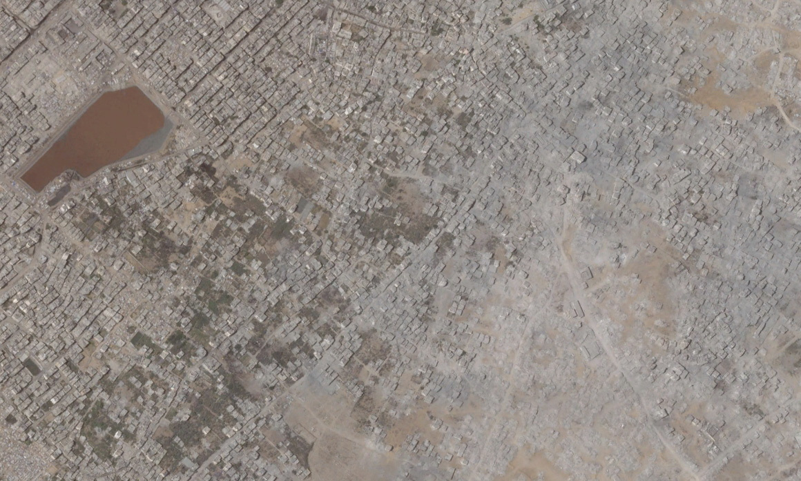 Σβήστηκε από τον χάρτη: Ούτε οι δορυφόροι μπόρεσαν να... εντοπίσουν την Γάζα - Απίστευτες εικόνες