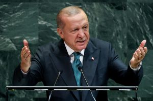 Ρετζέπ Ταγίπ Ερντογάν από το βήμα του ΟΗΕ: «Όποια πρότζεκτ δεν περιλαμβάνουν την Τουρκία, δεν θα είναι επιτυχημένα»